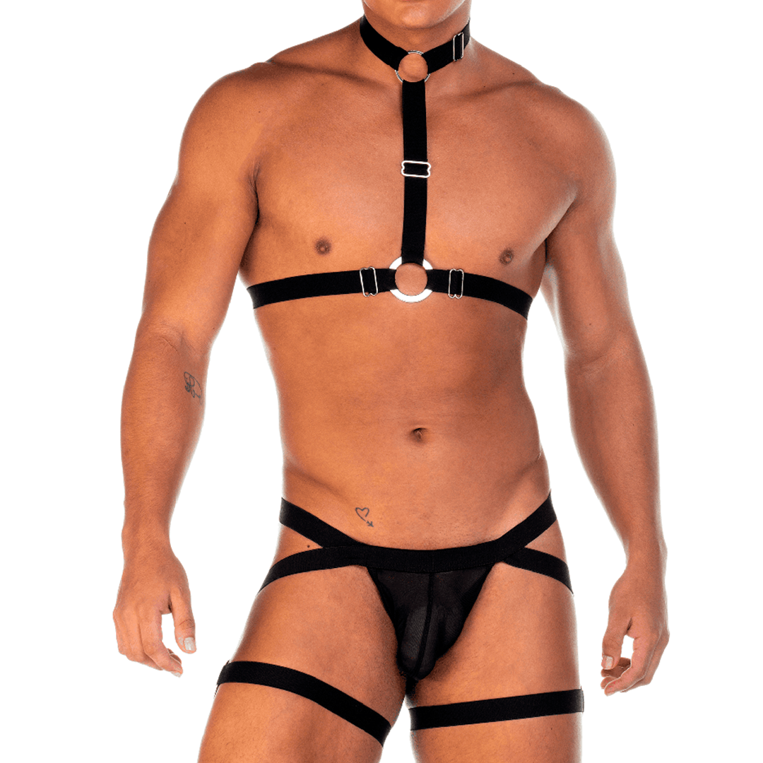 2 FETICHE BLACK HARNESS