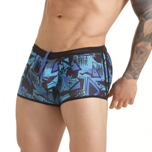 ABSTRACT SWIM TRUNK