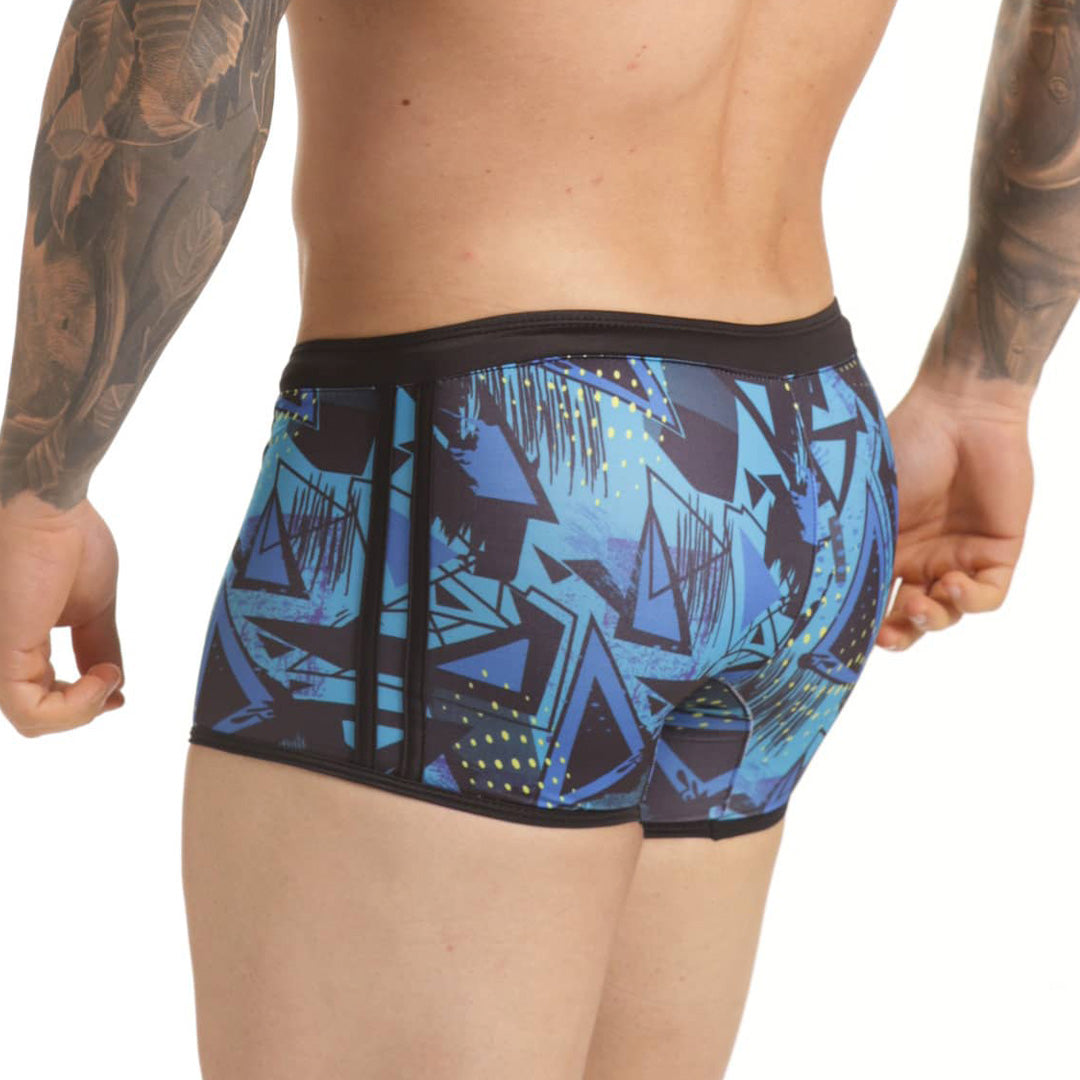 ABSTRACT SWIM TRUNK