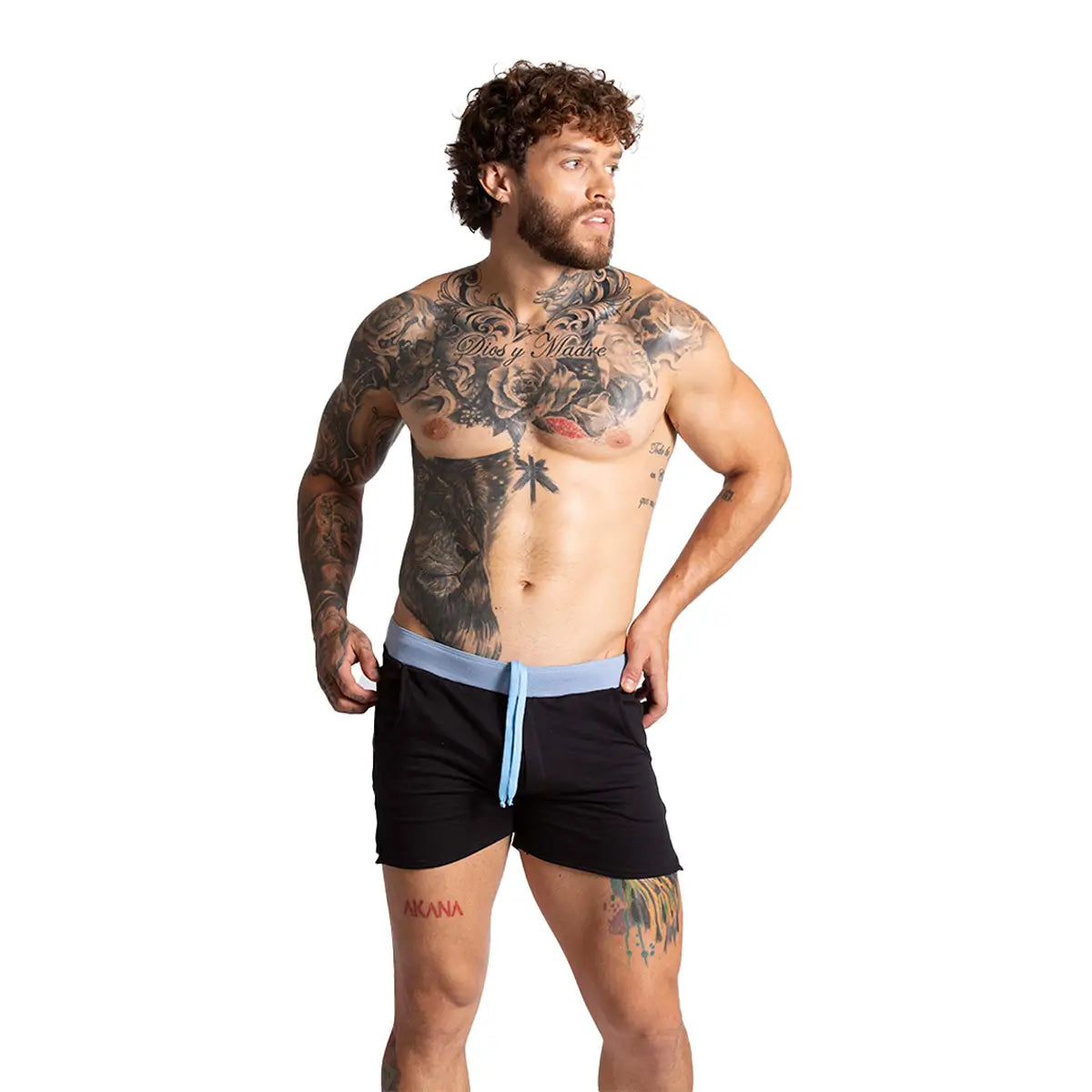 ALFA BLACK BLUE SHORT