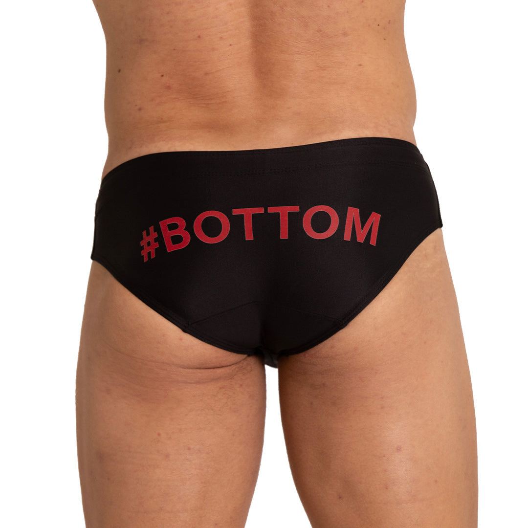 BOTTOM BLACK SWIM BRIEF