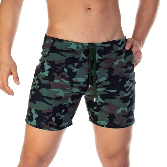 CAMO GREEN BEACHWEAR