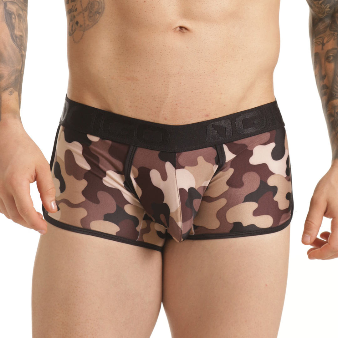 COMBAT BROWN TRUNK