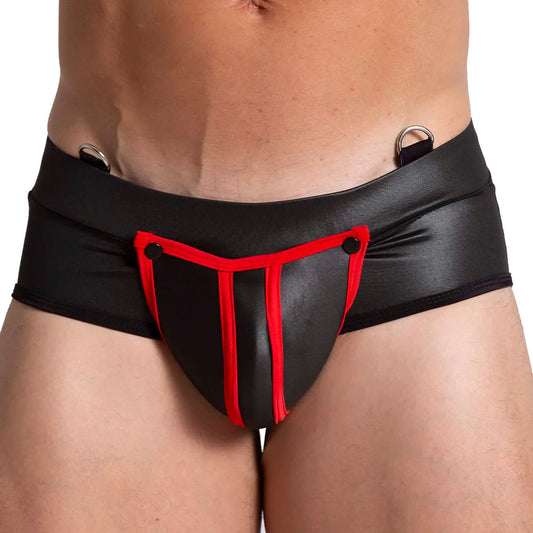 F FETISH RED BRIEF