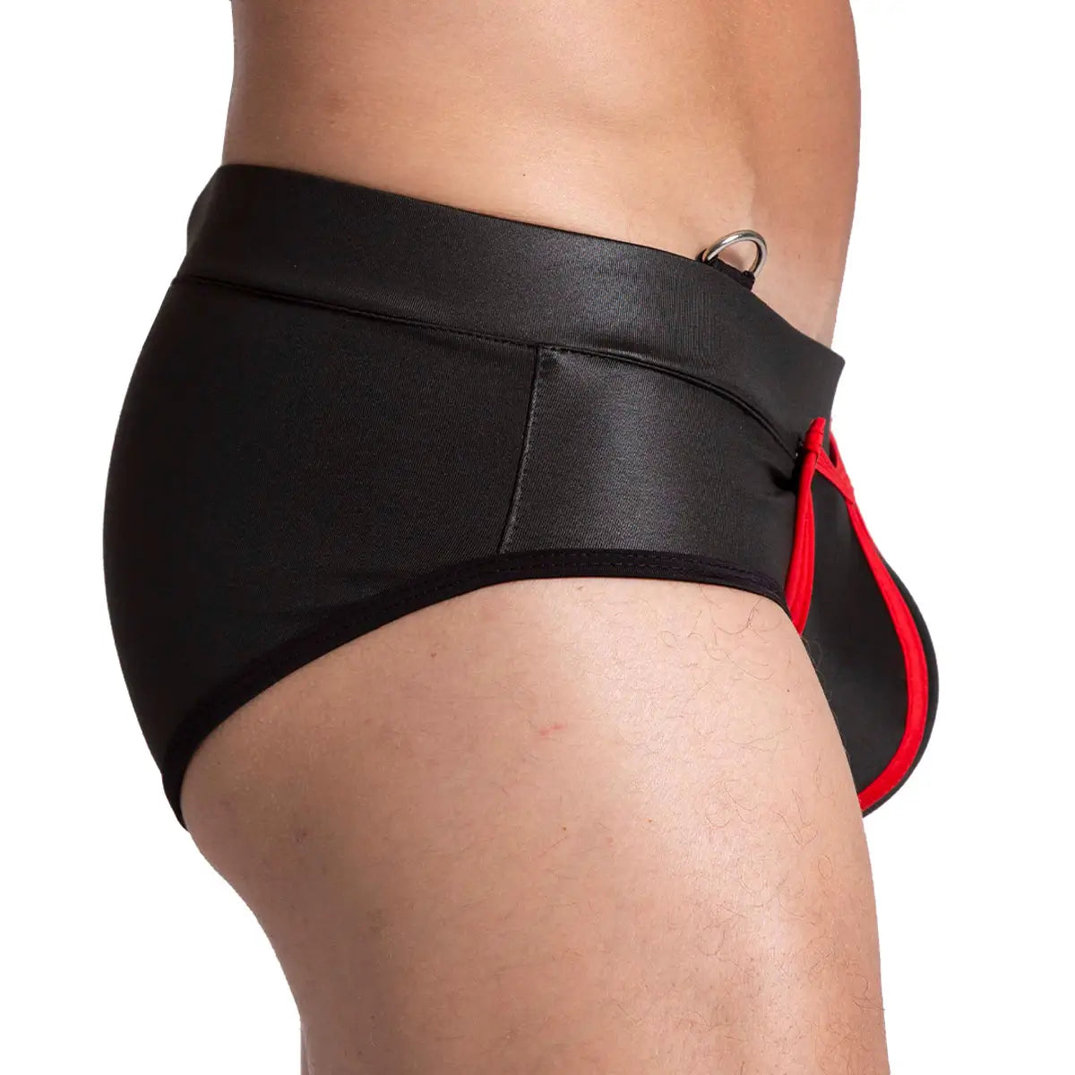 F FETISH RED BRIEF