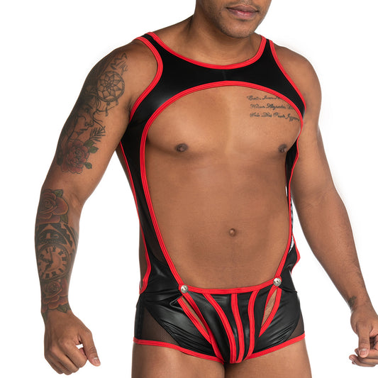 FETICHE RED SINGLET