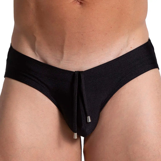 FLASHING BLACK SWIM BRIEF