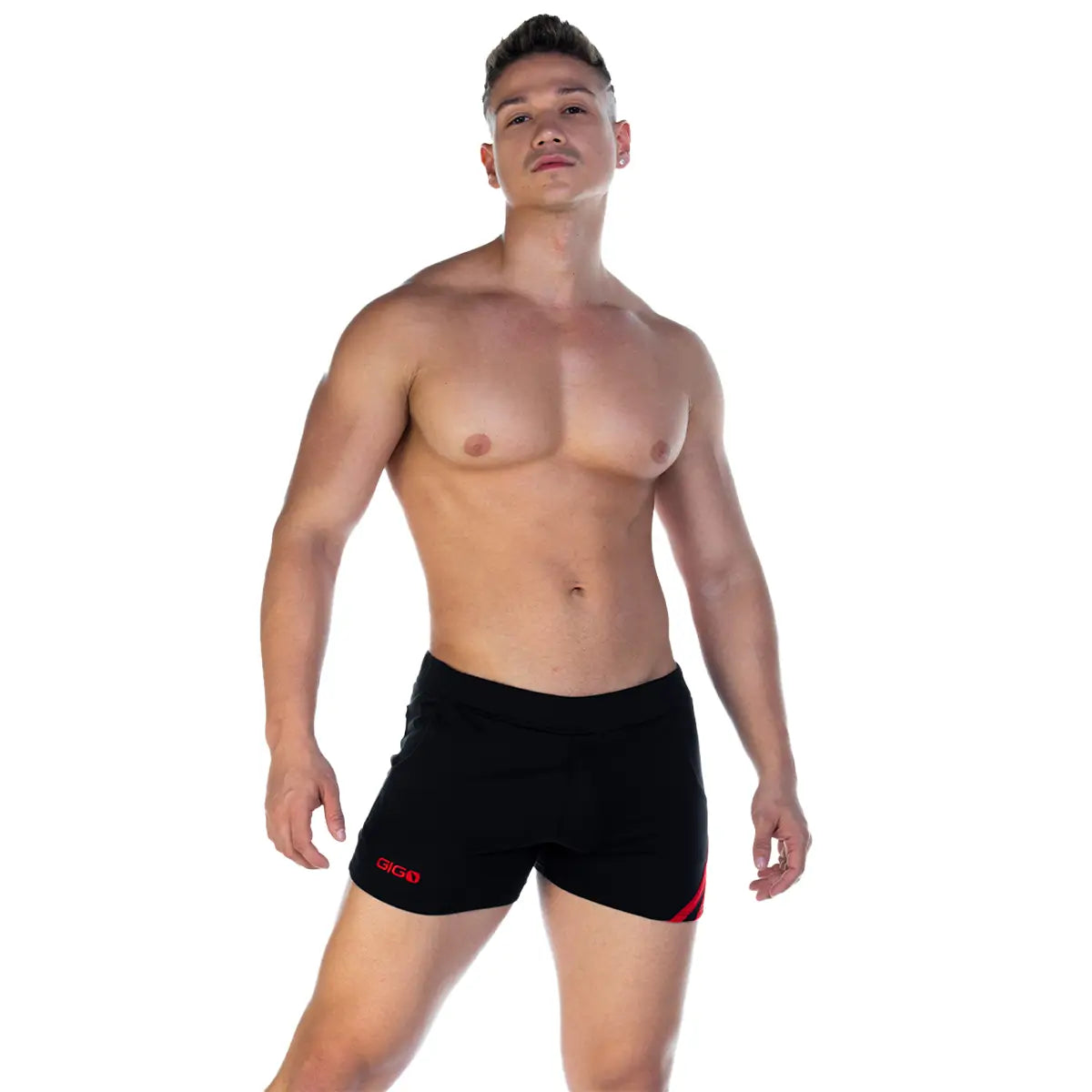 FOREVER HEAVY BLACK RED SHORT