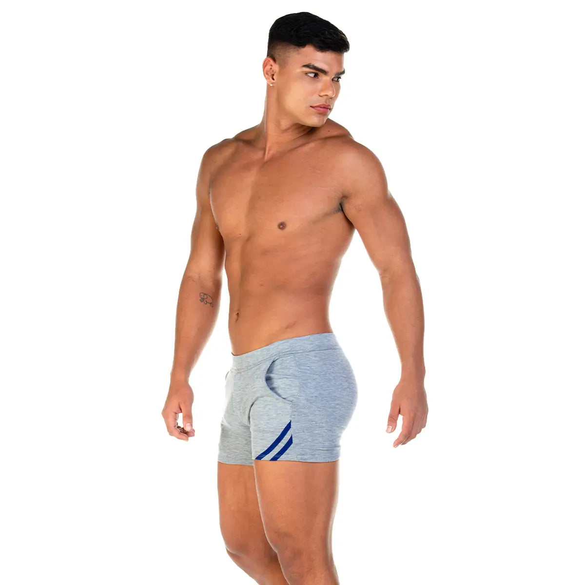 FOREVER HEAVY GRAY BLUE SHORT