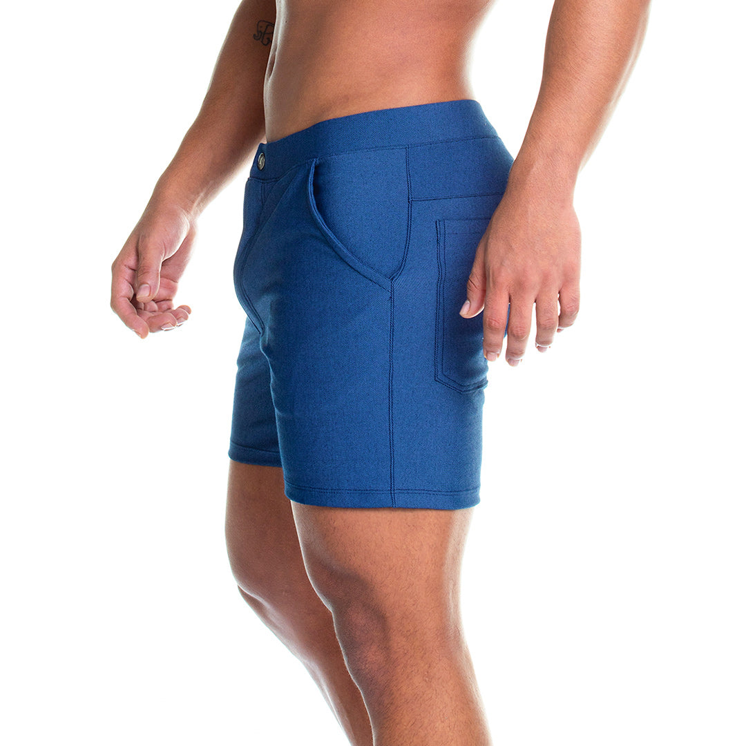 FORMAL BLUE SHORT