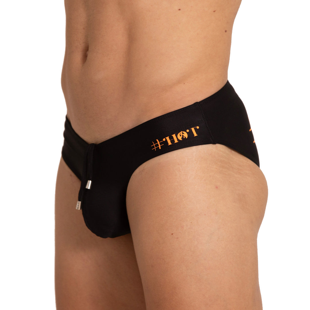 HOT BLACK SWIM BRIEF