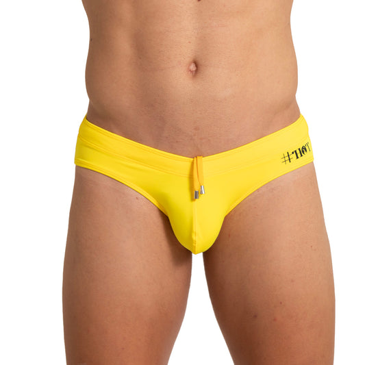 HOT YELLOW SWIM BRIEF