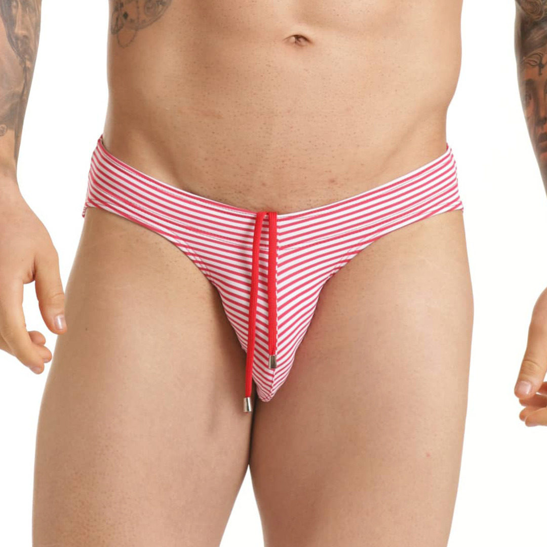 MARINE RED SWIM BRIEF