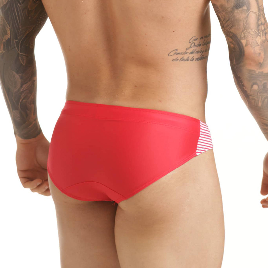 MARINE RED SWIM BRIEF