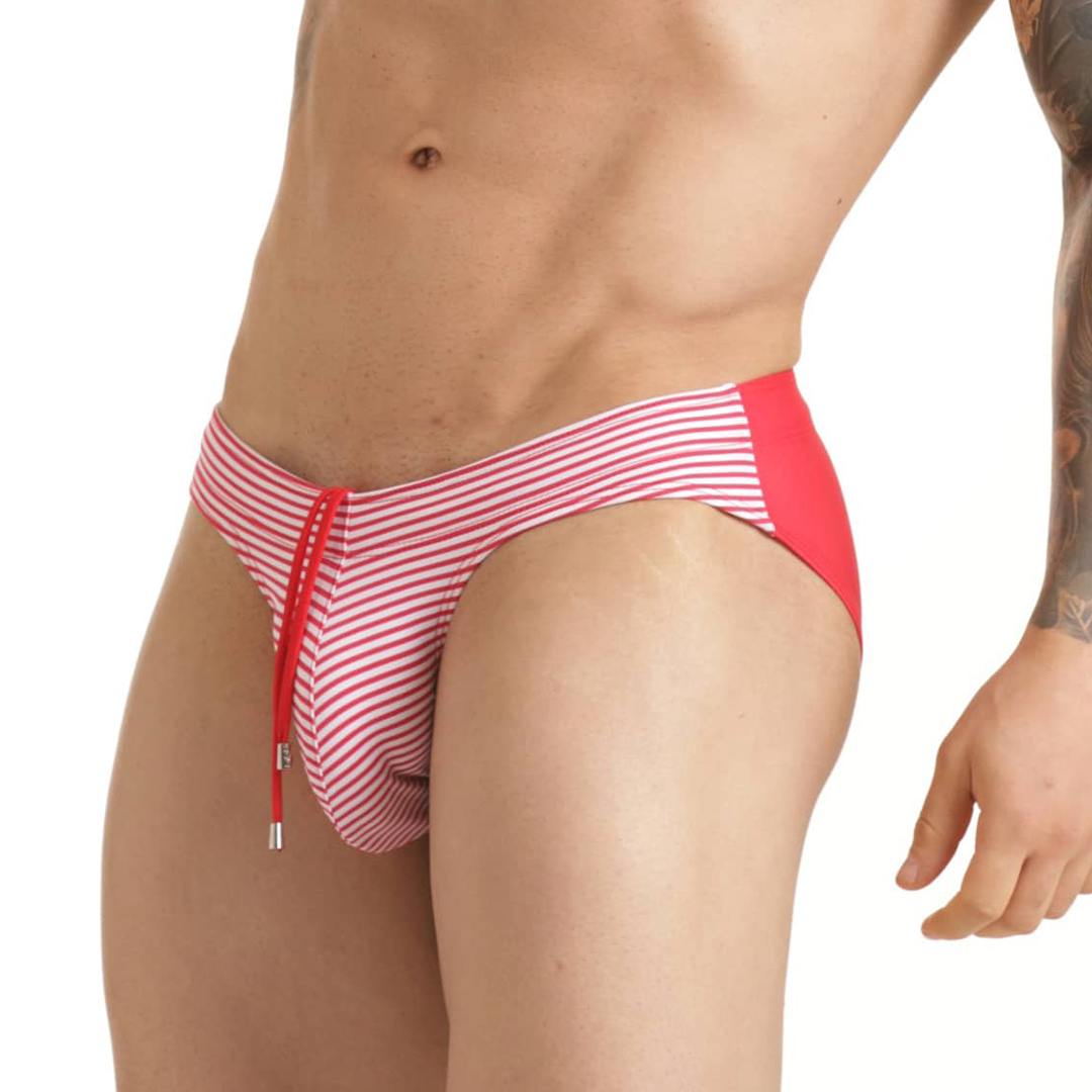 MARINE RED SWIM BRIEF