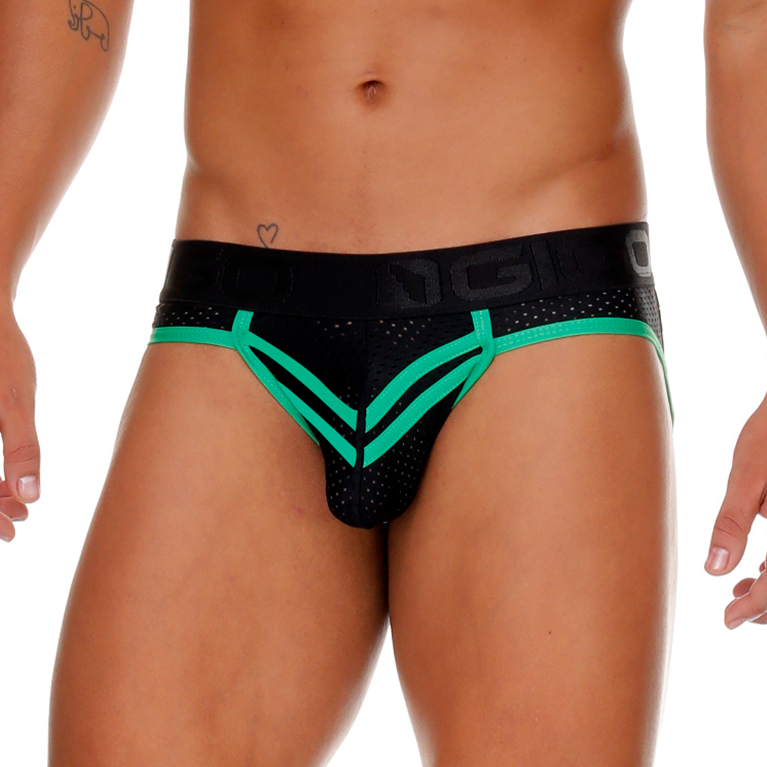 MEDIEVAL GREEN BRIEF JOCKSTRAP