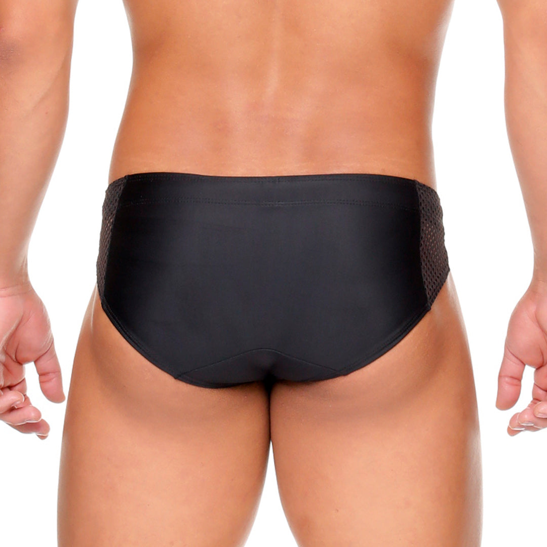 MOROCCO BLACK SWIM BRIEF