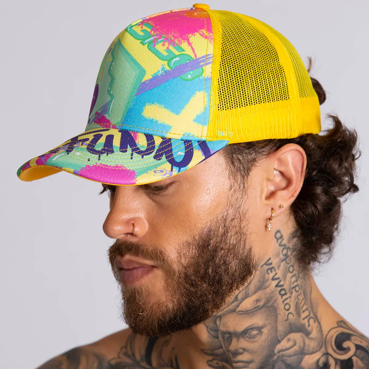 NEON YELLOW CAPS