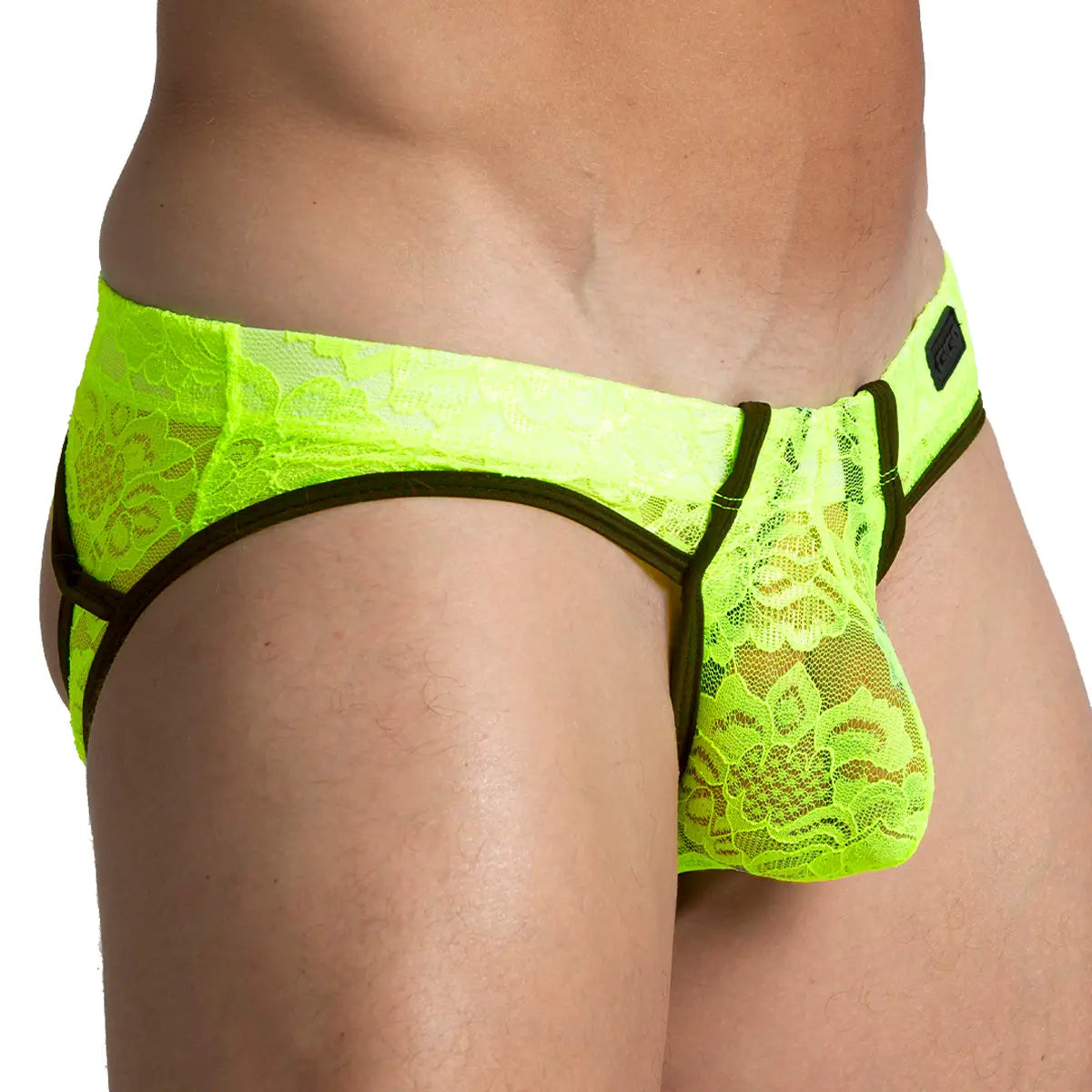 PARADISE YELLOW BRIEF JOCK