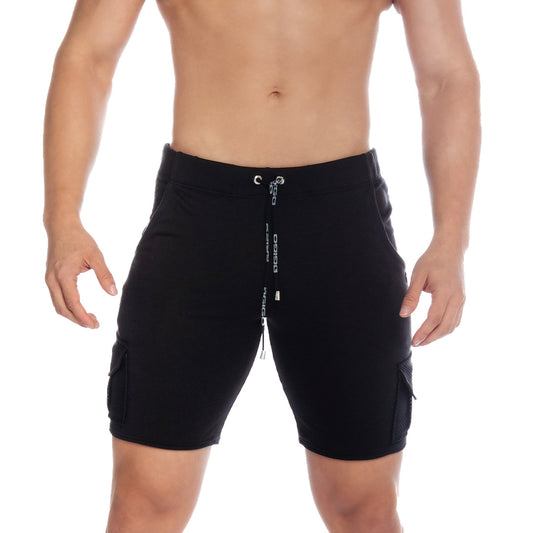 POCKET BLACK SHORT