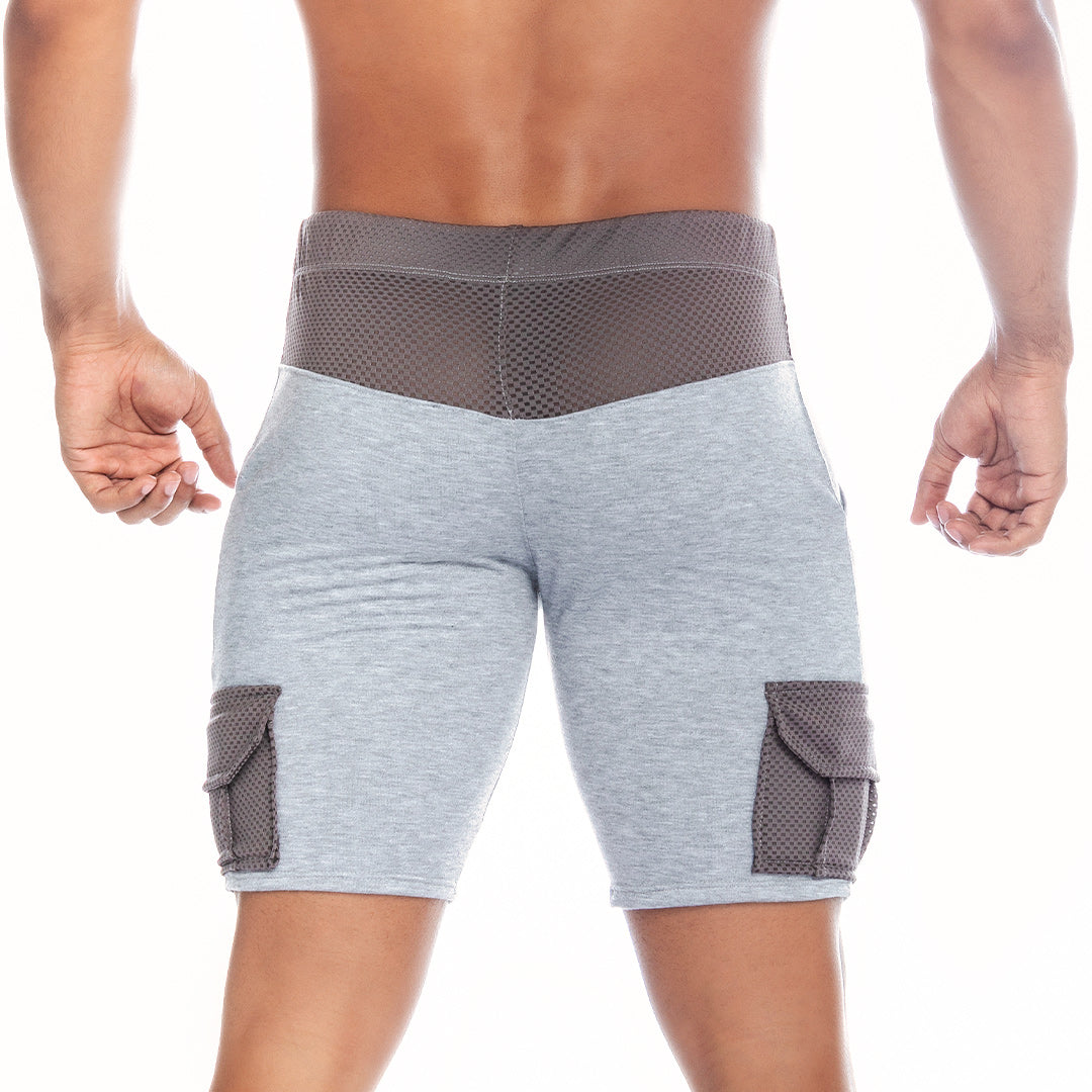 POCKET GRAY SHORT