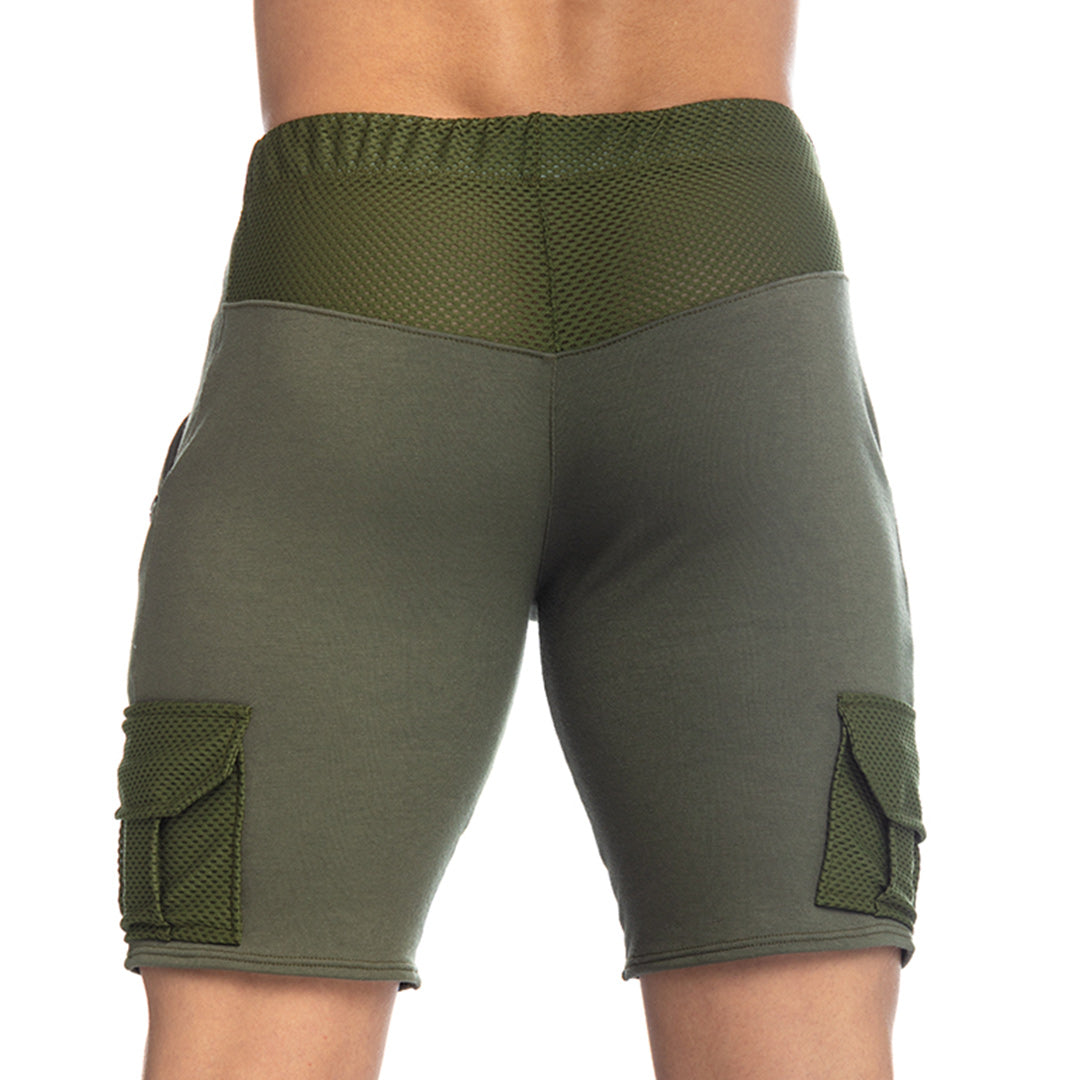 POCKET GREEN SHORT