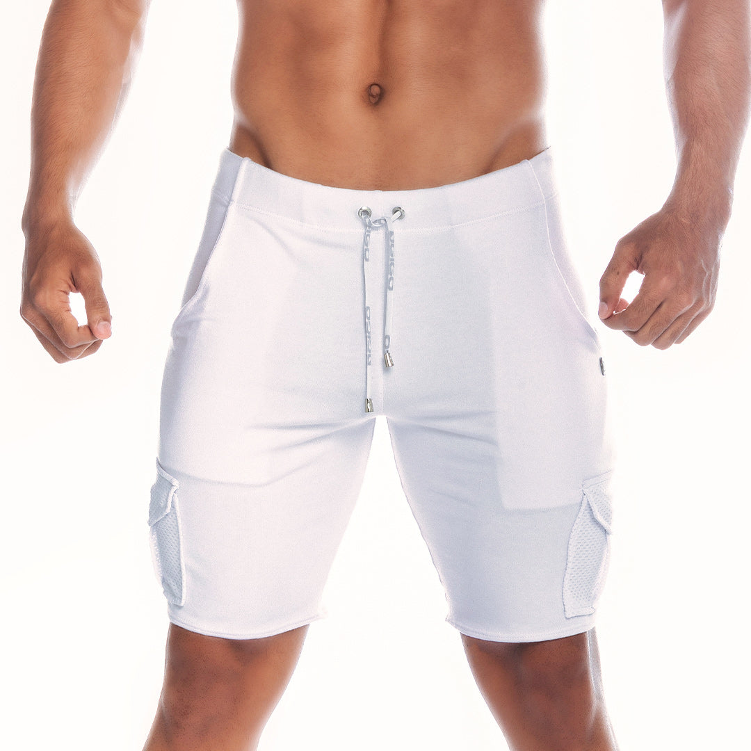 POCKET WHITE SHORT