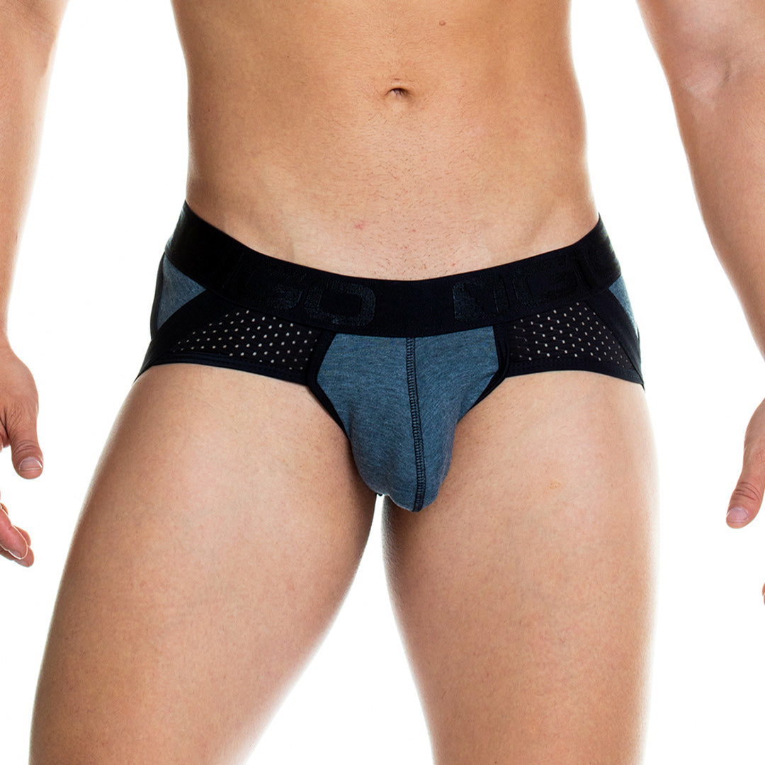 PRUDENCE BLACK BRIEF JOCKSTRAP