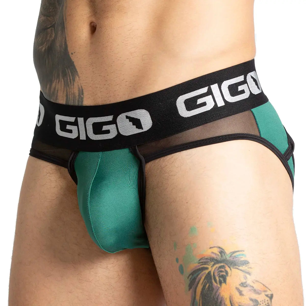 PURITY GREEN BRIEF JOCK