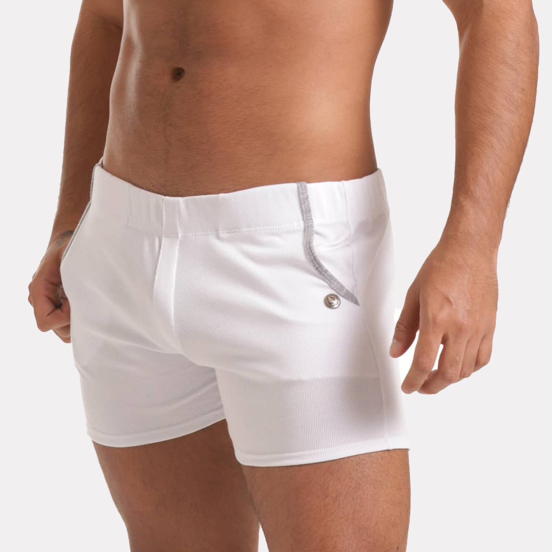 SCANALING WHITE SHORT