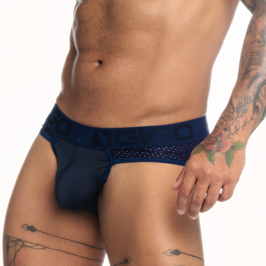 STRECH BLUE BRIEF