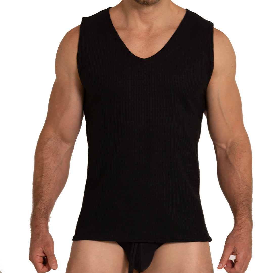 TISSUE BLACK TANK