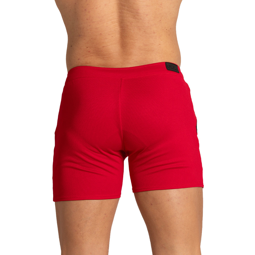 TRAINING RED SHORT