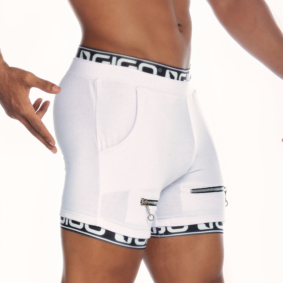 TROPIXX WHITE SHORT