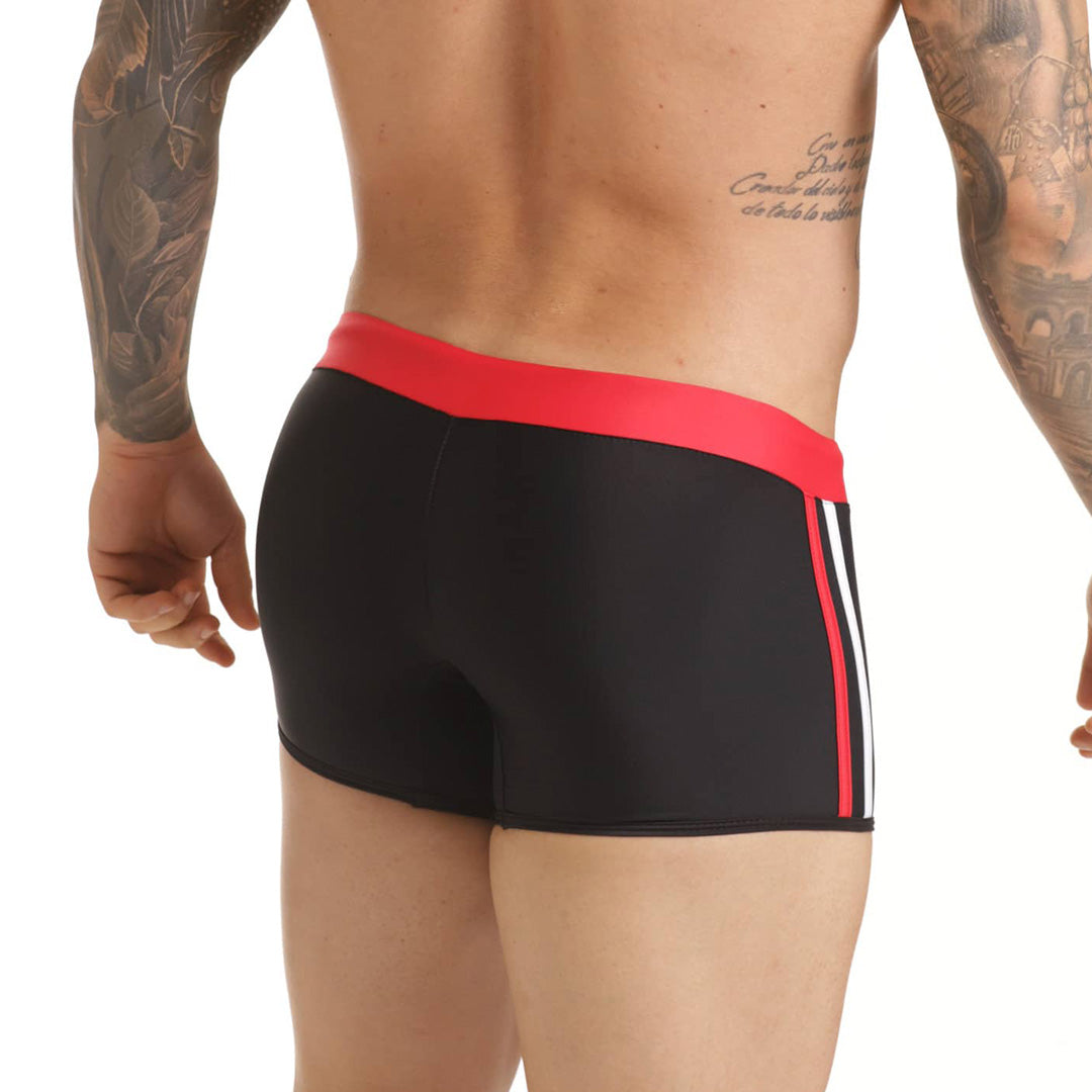 VERSATIL RED SWIM TRUNK