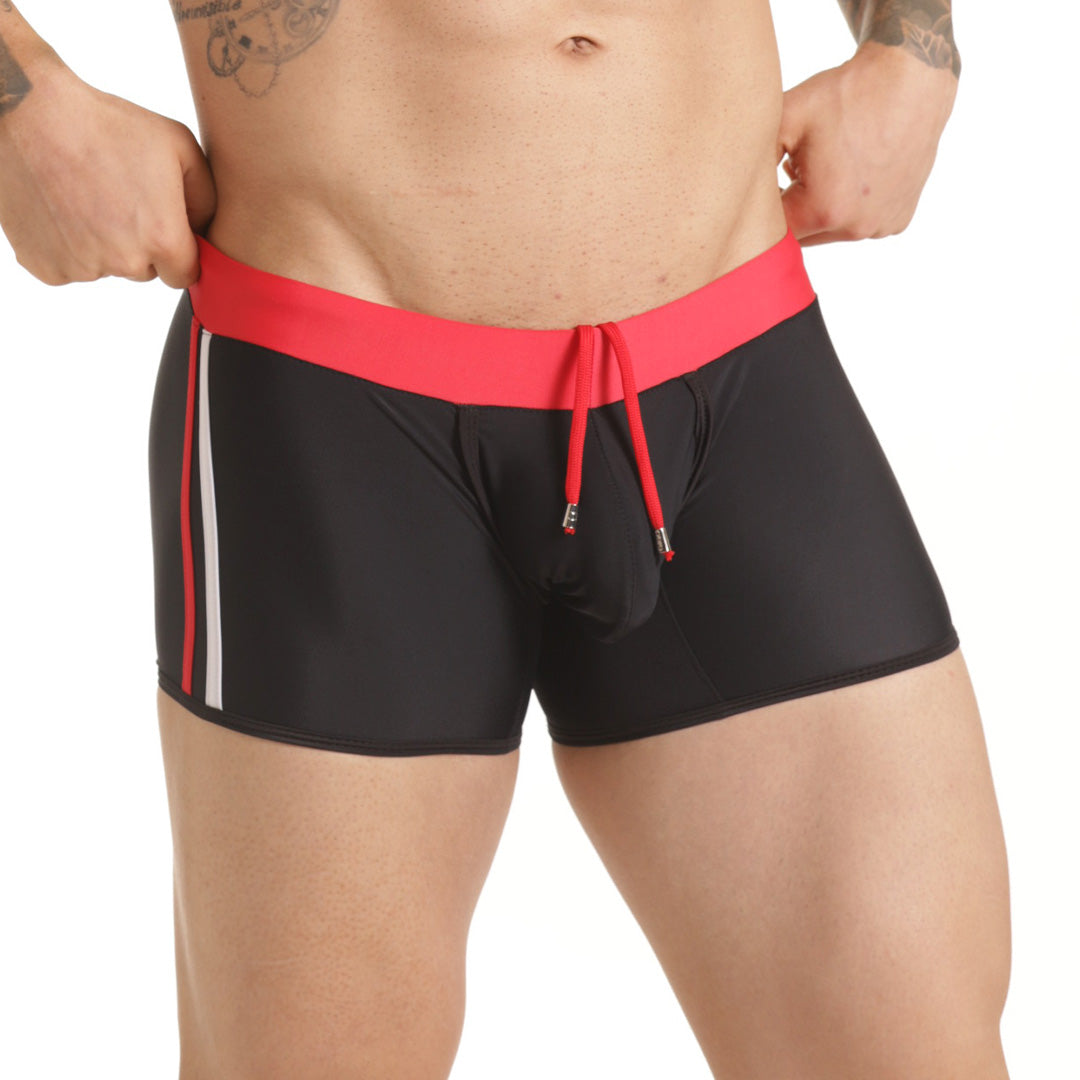 VERSATIL RED SWIM TRUNK