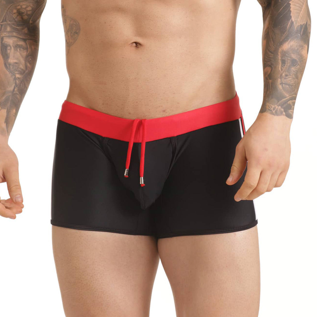 VERSATIL RED SWIM TRUNK