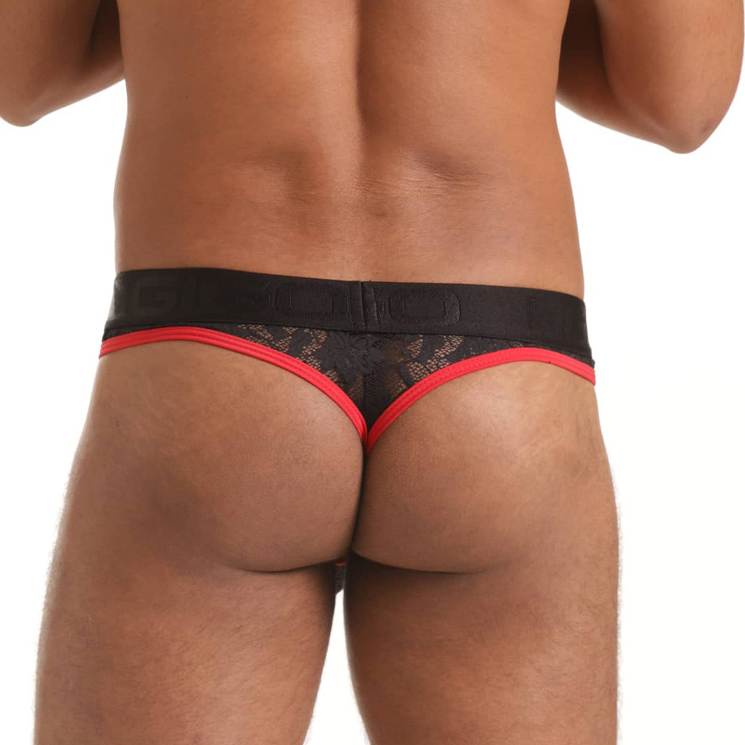 VIBRANT BLACK BRIEF GSTRING